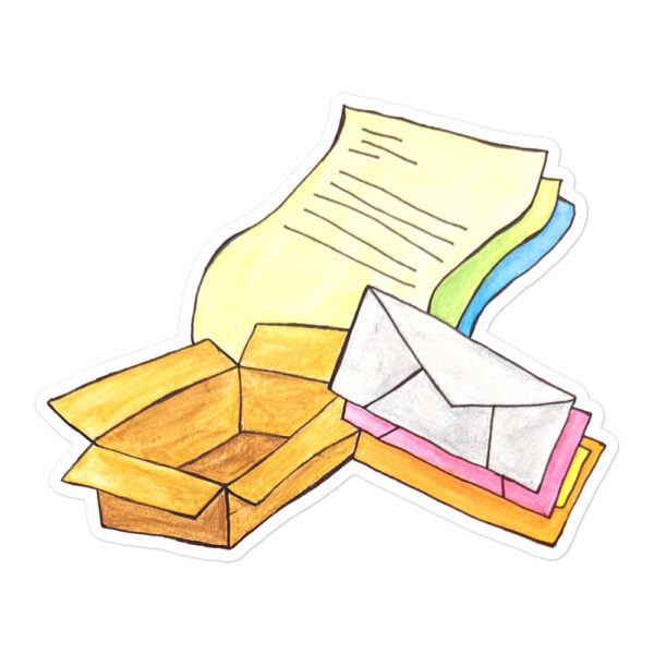 Paper Recycling Label