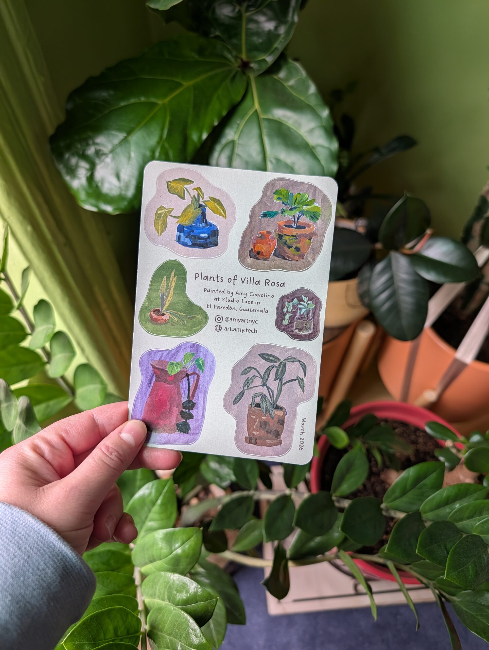 Studio Luce Sticker Sheet - Image 1